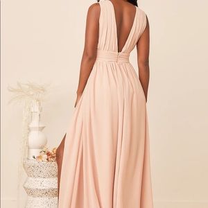 Heavenly Hues Blush Maxi Dress